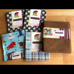 2 yds total cotton fabric - fat quarters